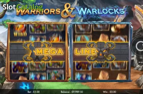 Скрин6. Warriors and Warlocks слот