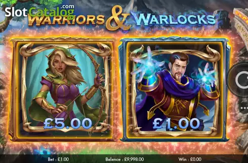 Скрин9. Warriors and Warlocks слот