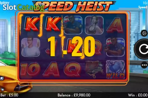 Скрин3. Speed Heist слот