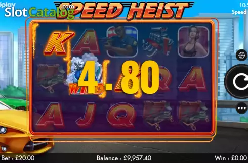 Скрин4. Speed Heist слот