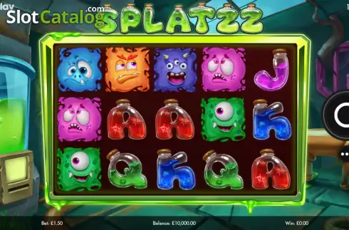 Скрин2. Splatzz слот