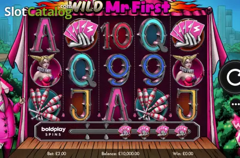 Скрин2. Wild Mr. First слот