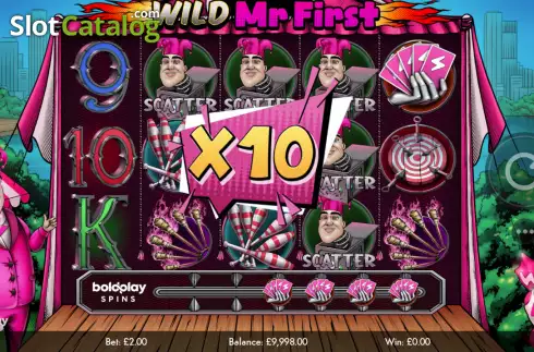 Скрин3. Wild Mr. First слот