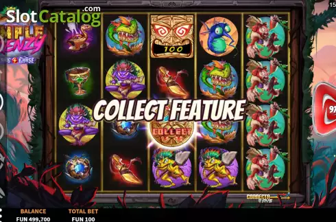 Скрин6. Temple Frenzy Lightning Chase слот