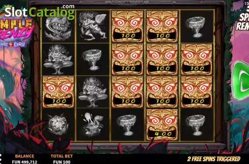 Скрин9. Temple Frenzy Lightning Chase слот