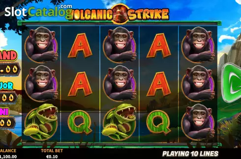 Скрин3. Volcanic Strike слот