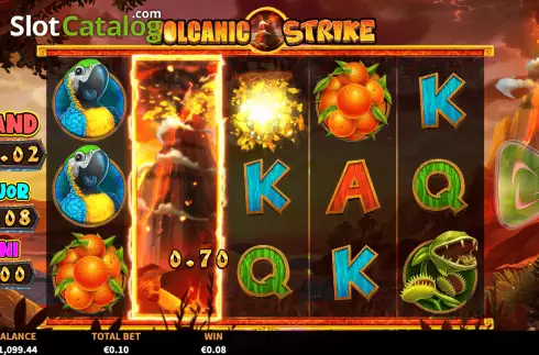 Скрин6. Volcanic Strike слот