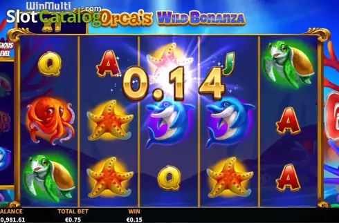 Скрин5. Orca's Wild Bonanza слот