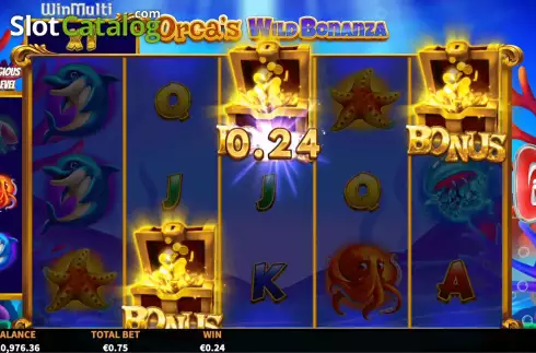 Скрин7. Orca's Wild Bonanza слот