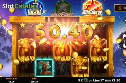 Скрин3. Buffalo Super Stars слот