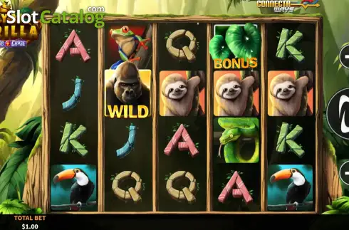 Скрин2. Royal Gorilla слот