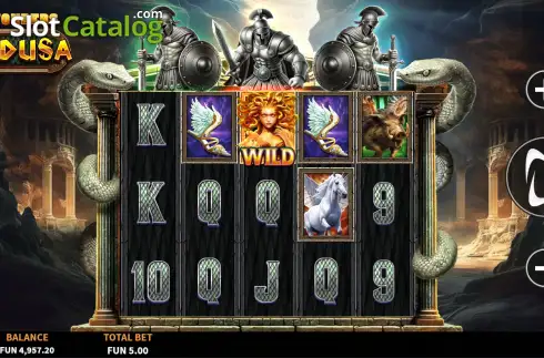Скрин2. 3 Wonders Medusa слот