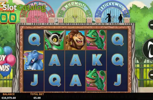 Скрин2. 3 Wonders - Zoo слот