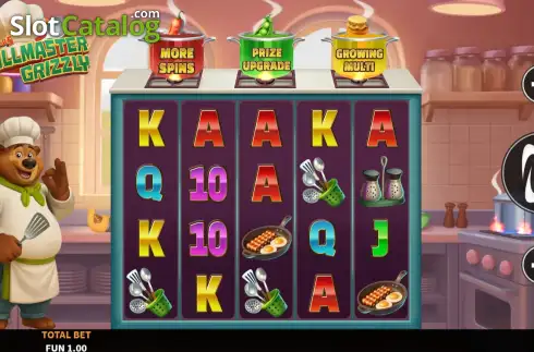 Скрин2. 3 Wonders Grillmaster Grizzly слот