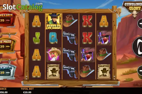 Скрин2. Gunslinger Glory слот