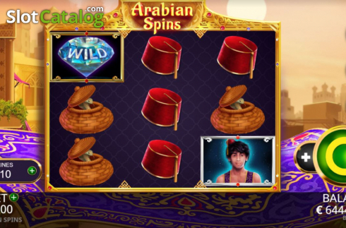 Скрин2. Arabian Spins слот