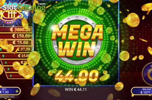 Скрин4. Diamond Riches слот