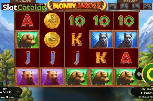 Скрин2. Money Moose слот