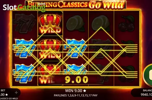Скрин8. Burning Classics Go Wild слот