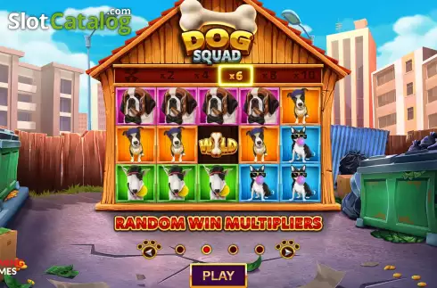 Скрин2. Dog Squad слот