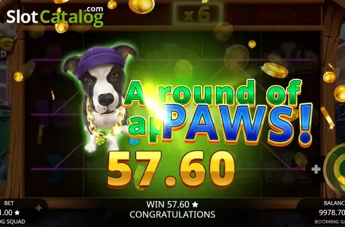 Скрин7. Dog Squad слот