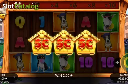 Скрин8. Dog Squad слот