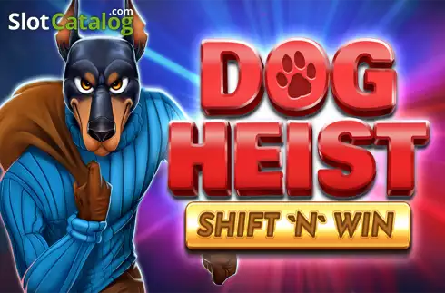 Dog Heist Shift 'N' Win логотип Dog Heist Shift 'N' Win логотип