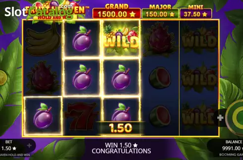 Скрин3. Fruit Heaven Hold and Win слот