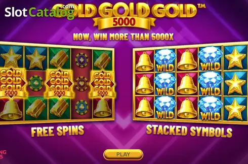 Скрин2. Gold Gold Gold 5000 слот
