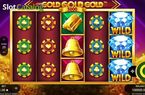 Скрин3. Gold Gold Gold 5000 слот