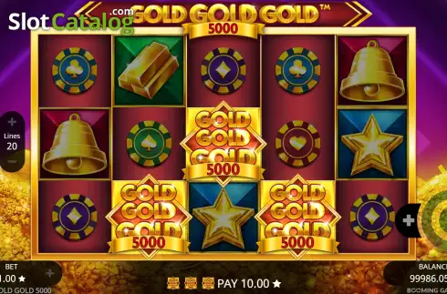 Скрин8. Gold Gold Gold 5000 слот
