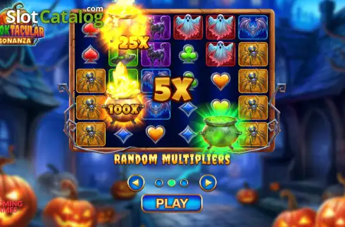 Скрин2. Spooktacular Bonanza слот