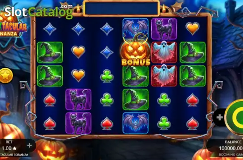 Скрин3. Spooktacular Bonanza слот