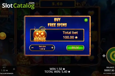 Скрин6. Spooktacular Bonanza слот