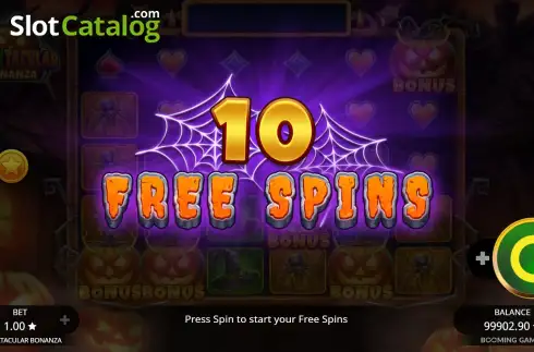 Скрин8. Spooktacular Bonanza слот