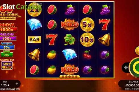 Скрин3. 64 Gold Coins Hold and Win слот