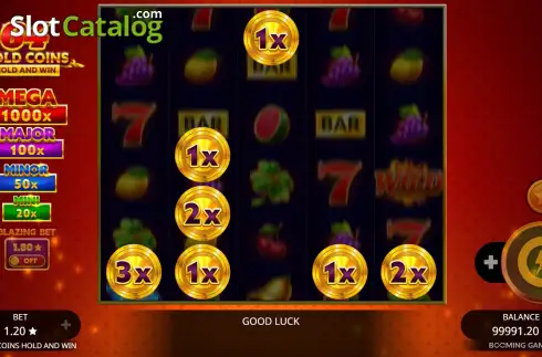 Скрин7. 64 Gold Coins Hold and Win слот