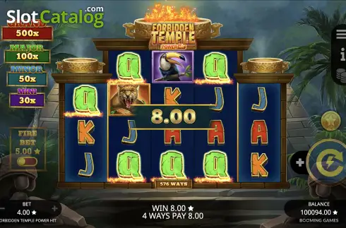 Скрин4. Forbidden Temple Power Hit слот