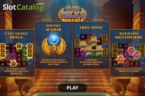 Скрин2. Ra´s Relics Bonanza слот