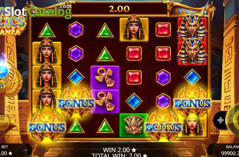 Скрин8. Ra´s Relics Bonanza слот
