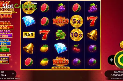 Скрин2. 64 Gold Coins Hold and Win 20,000 слот