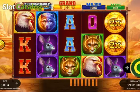 Скрин2. Thunder Eagle Hold and Win Extreme 10,000 слот