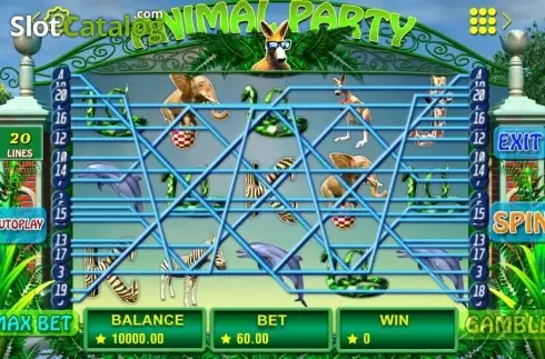Скрин3. Animal Party (Booming Games) слот