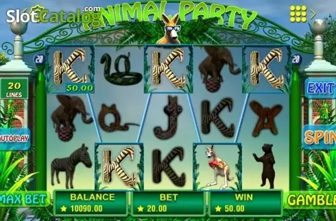 Скрин6. Animal Party (Booming Games) слот