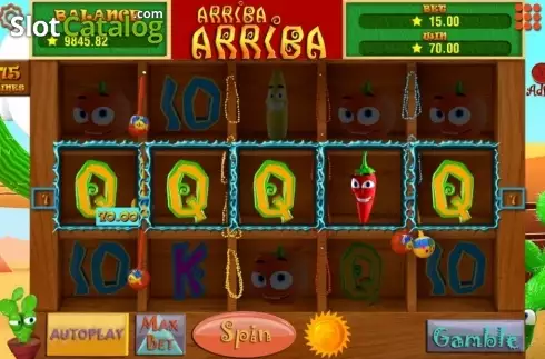 Скрин5. Arriba Arriba слот
