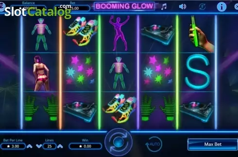 Скрин4. Booming Glow слот