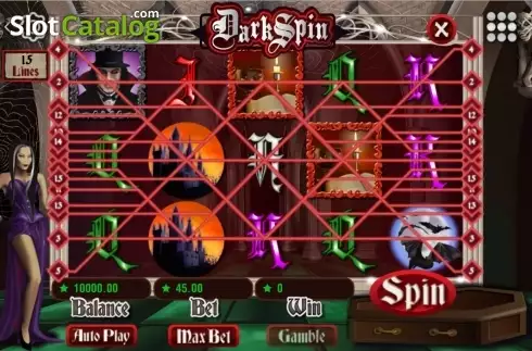 Скрин3. Dark Spin слот
