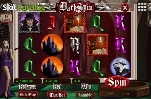 Скрин4. Dark Spin слот