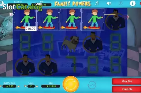 Скрин5. Family Powers слот