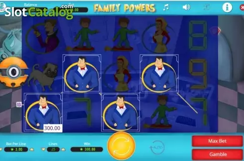 Скрин6. Family Powers слот